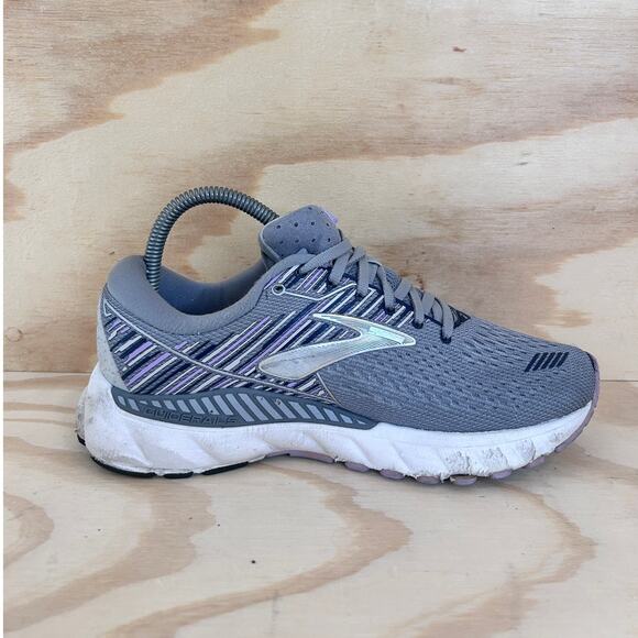 Brooks - Adrenaline GTS 19 - Running Shoes - Gray -Women's - 8.5(B) -1202841B060 - Picture 5 of 9